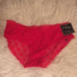 🔥NWT All stretch lace Hot Pink Panties by Wilshire Montana Size XL